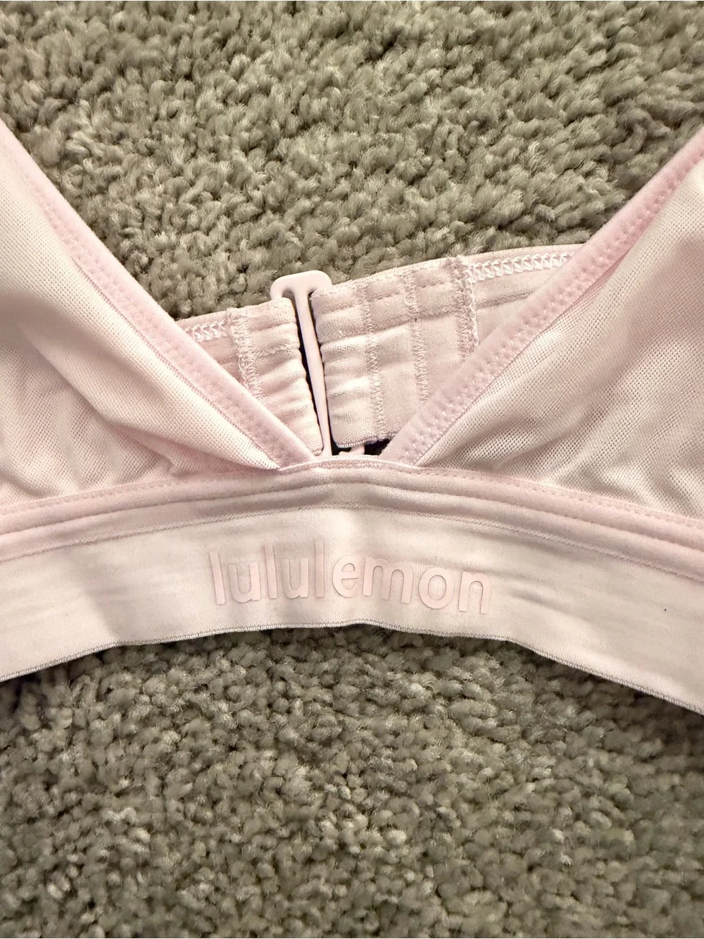 Nulu Mesh Logo Triangle Bralette *A/ B Cup